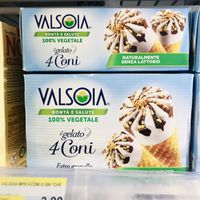 Vegan ice cream   at Carrefour Market  in Pompei