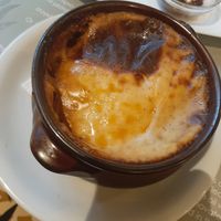 Vegan moussaka, so good! at Fabrica in Kozani