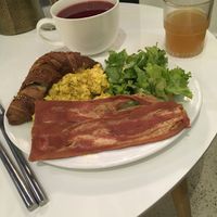 The French vegan  at ZEITGEIST Café in Lyon