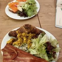 The french vegan and toast du moment at ZEITGEIST Café in Lyon
