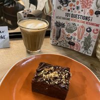 Brownie 😋  at ZEITGEIST Café in Lyon