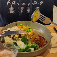 Unfortunately the picture of the untouched Bowl did not safe.... at ZEITGEIST Café in Lyon