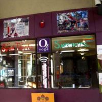 Storefront at VO2 Vegan Cafe in Cambridge