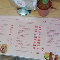 Menu at Pitaya Smoothie Bowls in Puerto Escondido