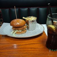 Goede kipburger at Filling Station  in Edinburgh