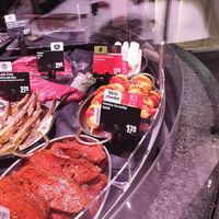 Vegetable potato spit at REWE Markt Altstadt-Lehel in Munich