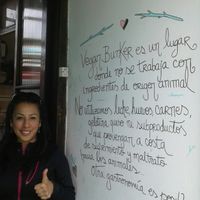 Comida barata y rápida  at Vegan Bunker in Santiago