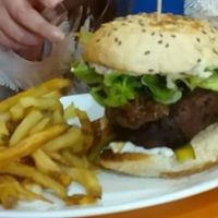 Oliver at Vegan Bunker in Santiago