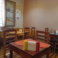 Inside room at Vegan Bunker in Santiago