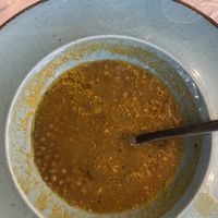 Lentil soup  at To Steki sti Gonia in Himare