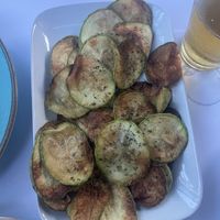 Fried Zucchini   at To Steki sti Gonia in Himare