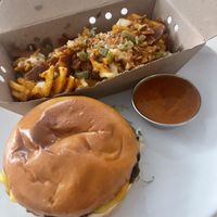   at Dirty Vegan Burgers by Taster  in East London