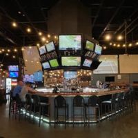 Great place to watch football #Veganuary at The Grumpy Monk in Myrtle Beach