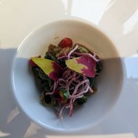 Appetizer at Eden in Banff