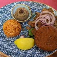 Hacksteak mit Gyros  at Poseidon in Munich