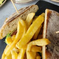 Vegan Burger at Adega do Compadre in Santana