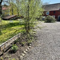 Garden  at Levanders Lanthandelsmuséum in Holsbybrunn