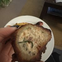 The tomato croquette. Scoffed the gyros wrap and brownie before I could take a photo 😋  at The Athenian in West London