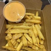 Chips with sriracha mayo  at The Athenian in West London