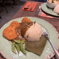 Vegan katsu  at Banana Tree - Covent Garden in London