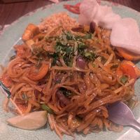 Pad Thai with tofu at Banana Tree - Covent Garden in London