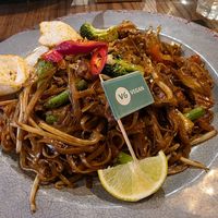 Drunken monks noodles at Banana Tree - Covent Garden in London