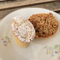 Sweet pastries at 4 Amici al Bar in Livorno