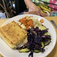 Potato pie  at 4 Amici al Bar in Livorno