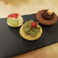 Delicious tartlets at 4 Amici al Bar in Livorno