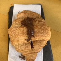 Chocolate croissant  at 4 Amici al Bar in Livorno