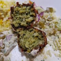 Falafel at Chickp Detroit in Detroit