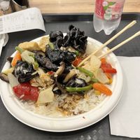 Riso con verdure e tofu  at Wok 'n Go in Budapest