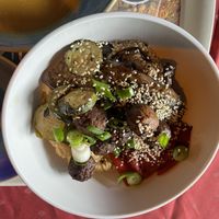 Hummus veggie and vegan meatball bowl  at Europa Park - SPICES - Cuisines du Monde in Rust