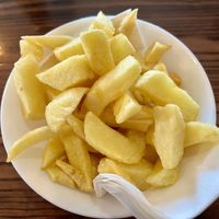 Handcut chips  at Clachan Inn in Stirling