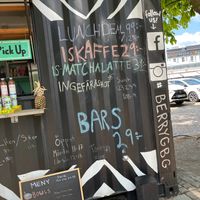 Menu 2 at bär in Gothenburg