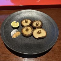 Shiitake mushrooms!   at Gora Brewery & Grill in Hakone