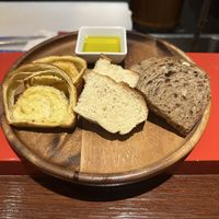 Homemade bread with beer yeast   at Gora Brewery & Grill in Hakone