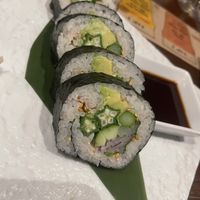 Vegetarian sushi  at Gora Brewery & Grill in Hakone