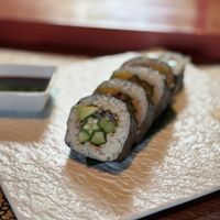 Vegetable sushi as named on the menu  at Gora Brewery & Grill in Hakone