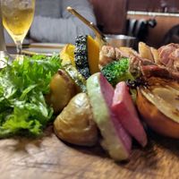 Tenderloin pork platter at Gora Brewery & Grill in Hakone