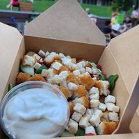 Caesar Salad at Las Vegan's - Zsiráf in Budapest