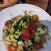 Salade quinoa at La Terrasse de Pomone in Paris