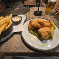 Frittierter Blumenkohl 👌  at Strandschuppen in Busum