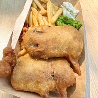 Tofish & Chips  at Fed By Plants in South East London