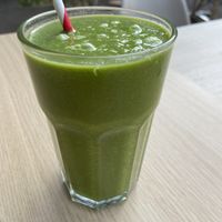 Green juice  at Fed By Plants in South East London