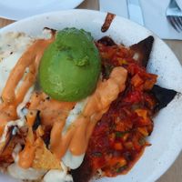 Nachos at Fed By Plants in South East London