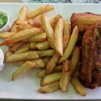 Tofish and chips at Fed By Plants in South East London