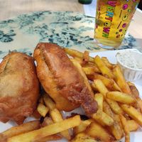 Crispy chips at Fed By Plants in South East London