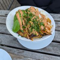 Nachos at Fed By Plants in South East London