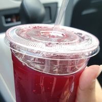 Agua de Jamaica at Tlacoyo Mexican Grill in Deerfield